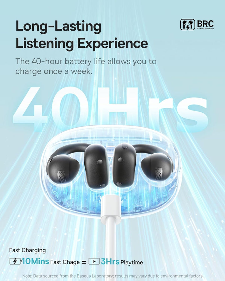 Bowie MC1 OL Open-Ear TWS Earbuds Schwarz