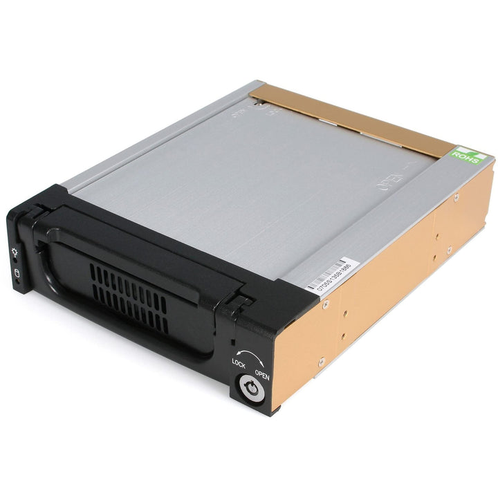 StarTech.com Wechselrahmen 5,25 Zoll - Mobiles Festplatten Hot Swap Speicher Rack für 3,5" (8,9cm) H