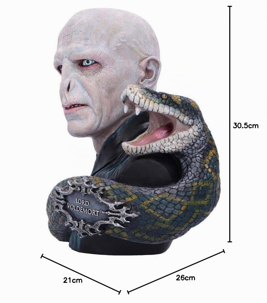 Nemesis Now Harry Potter Lord Voldemort Büste 30,5 cm, Mehrfarbig, 30.5cm