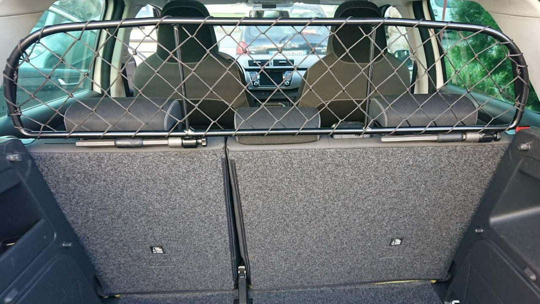 ERGOTECH Trennnetz Trenngitter kompatibel mit Skoda Fabia (ab BJ 2015) RDA65-XS, für Hunde und Gepäc