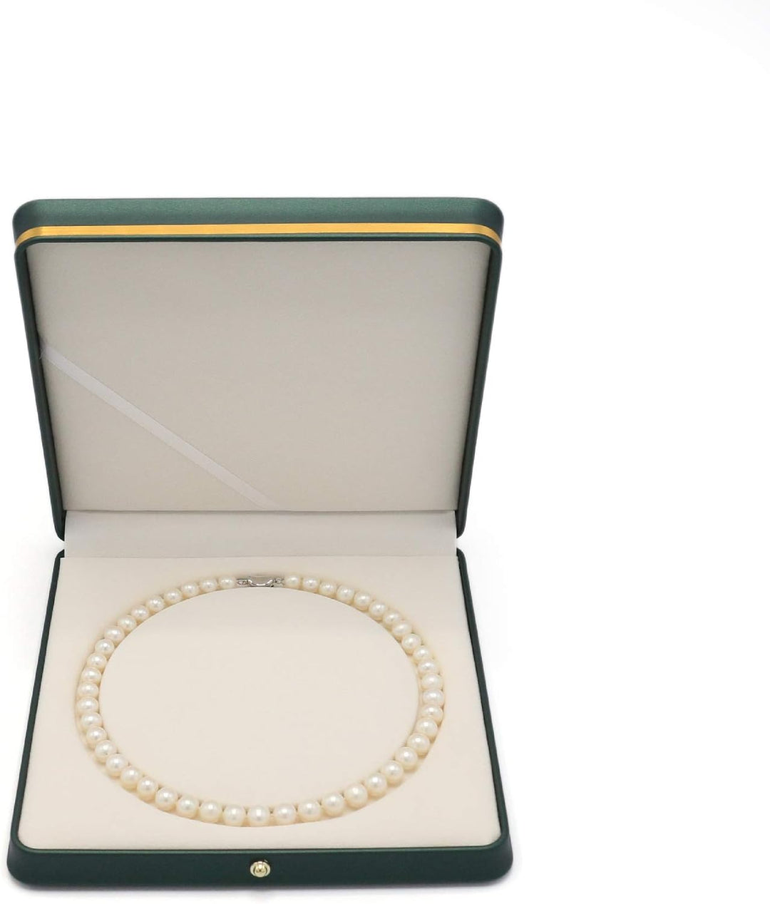 JunningGor Schwarzgrünes Premium-Leder-Schmuckkästchen für Hochzeitsschmuck-Set, Präsentationsbox fü