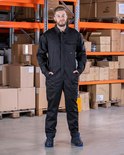 BWOLF Bravo Arbeitsoverall Herren Overall Herren Arbeitsoveralls Herren Arbeitskleidung mit Reissver