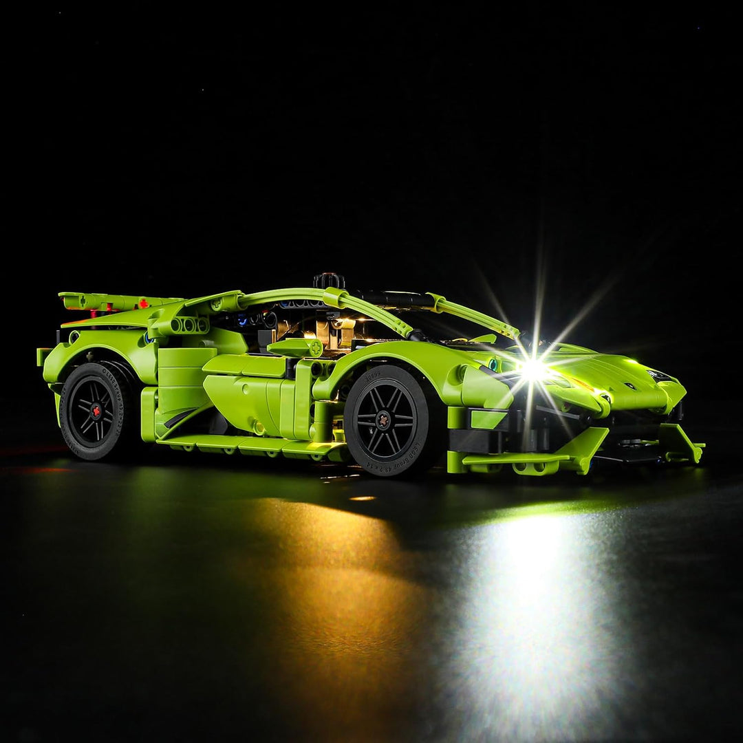 GEAMENT LED Licht-Set Kompatibel mit Lego Lamborghini Huracán (Huracan) Tecnica - Beleuchtungsset fü