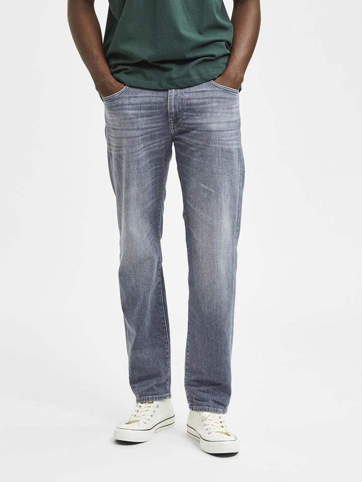 SELECTED HOMME Herren Jeans 29-32 Grau, 29-32 Grau