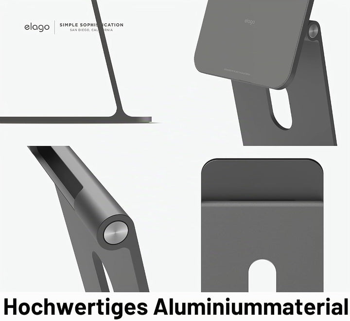 elago Premium Magnetischer Ständer Kompatibel mit iPad Pro 12.9 Zoll [5., 4. Gen], iPad Pro 11 Zoll