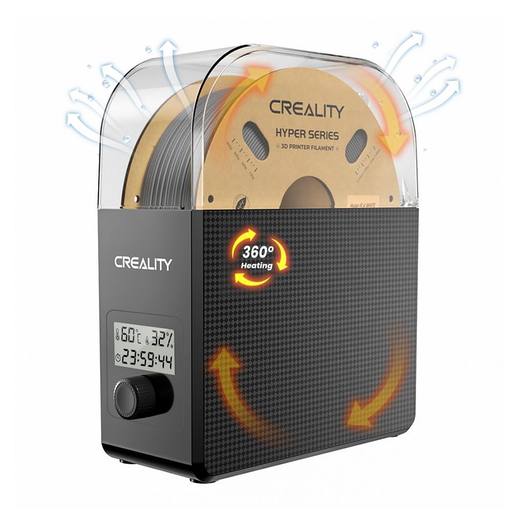 Creality Offiziell Filament Trockner für 3D Drucker Filament, 3D Drucker Filament Dryer, 360° Surrou