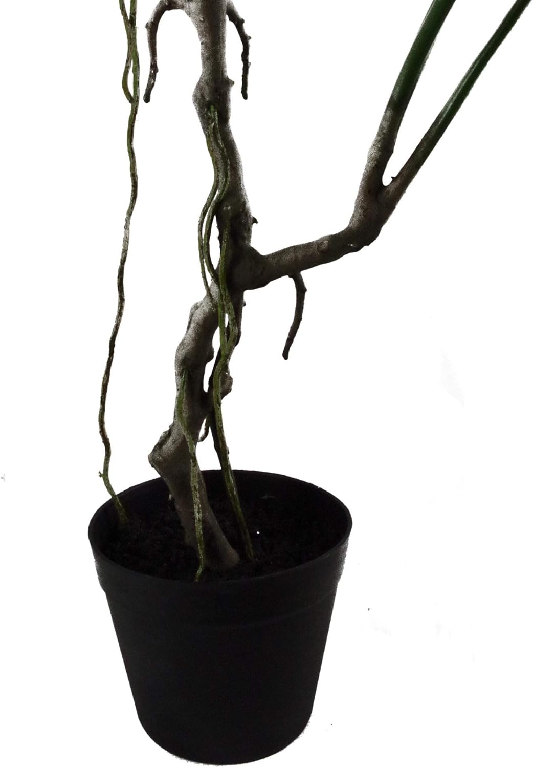 Leaf Kunstpflanze mit gedrehtem Stiel, 70 cm Monstera Vine 70 cm, Monstera Vine 70 cm