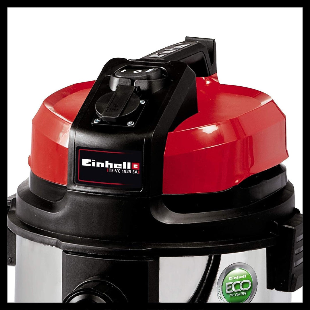Einhell Nass-Trockensauger TE-VC 1925 SA (ECO-Technologie, 800 W, 25 L, Blasanschluss, Fehlluftregle