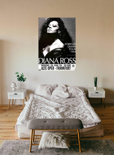 Diana Ross - Forever Diana, Frankfurt 1994 » Konzertplakat/Premium Poster | Live Konzert Veranstaltu