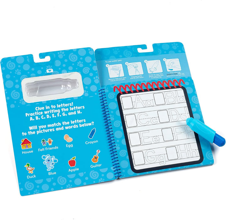 Melissa & Doug 33000 Blue's Clues & You Water Wow-Alphabet, Mehrfarbig, Alphabet