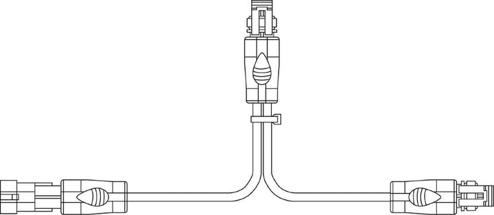 HELLA - Leitungssatz - Buchsengehäuse - 2-polig - 1.0mm² - Stecker: AMP