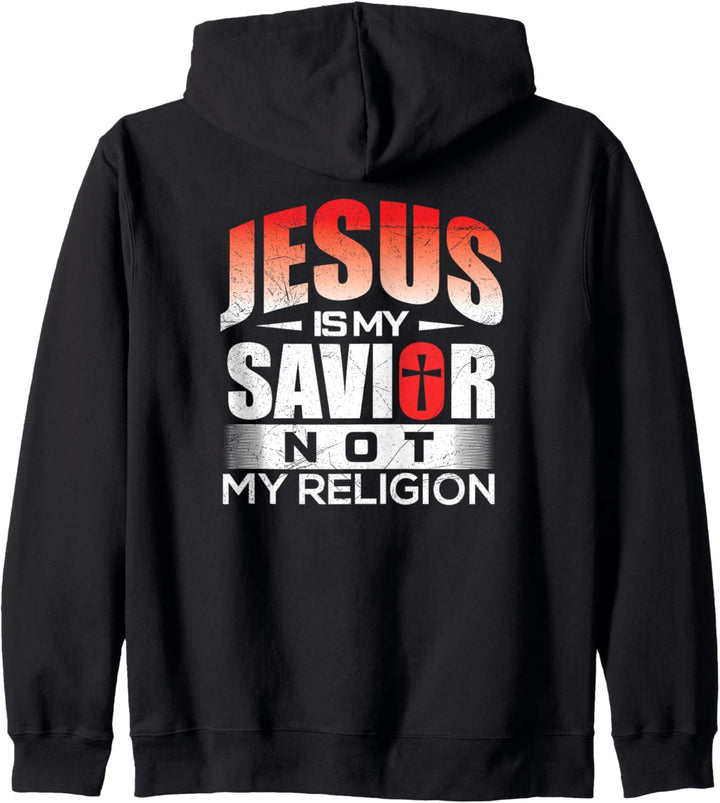 Jesus Christus Retter und Erlöser Bibel Vers Gott Geschenke Kapuzenjacke