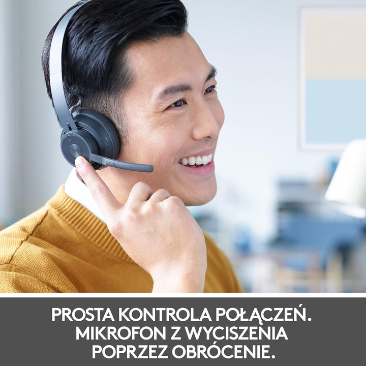 Logitech Zone 900 Kabelloses On-Ear-Bluetooth-Headset mit Noise-Cancelling-Mikrofon, Verbindung von