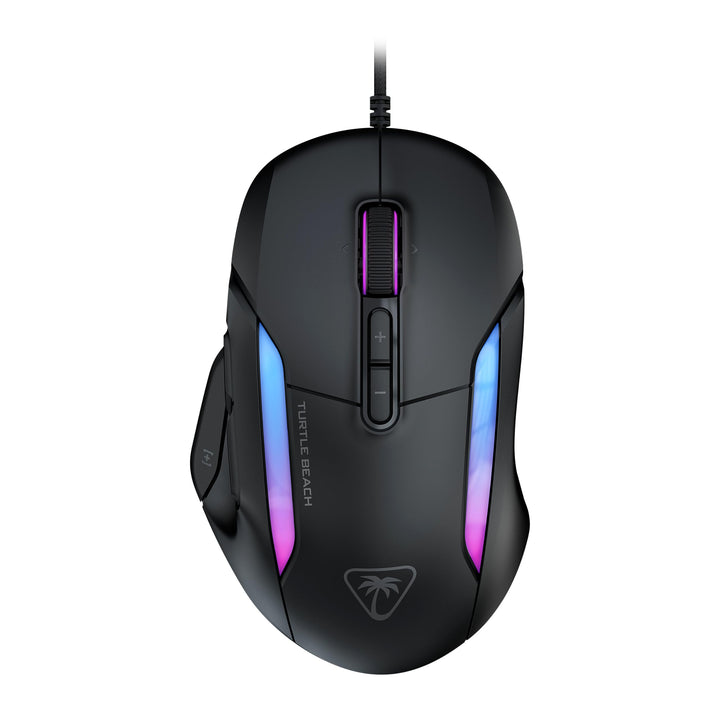 Turtle Beach Kone II – Ergonomische RGB-Gaming-Maus, 26K DPI Optischer Sensor, optische Schalter mit