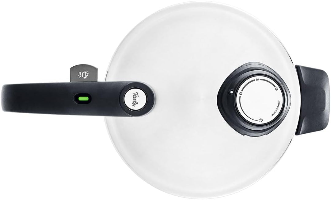 Fissler Vitavit Premium / Schnellkochtopf (4,5 L, Ø 22 cm) Edelstahl-Dampfkochtopf,4-Garstufen, inkl