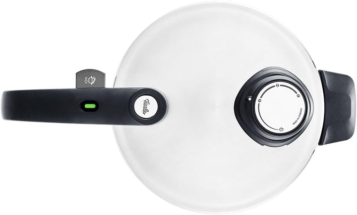 Fissler Vitavit Premium / Schnellkochtopf (4,5 L, Ø 22 cm) Edelstahl-Dampfkochtopf,4-Garstufen, inkl