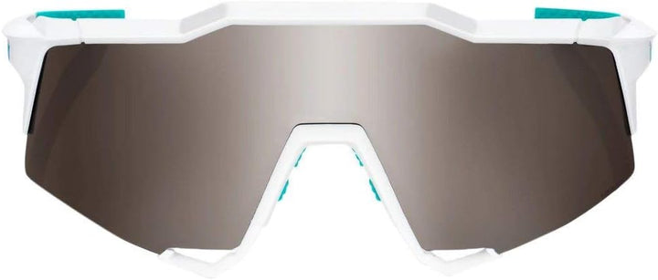 100% Unisex Speedcraft Sonnenbrille Einheitsgrösse Bianco, Einheitsgröße Bianco