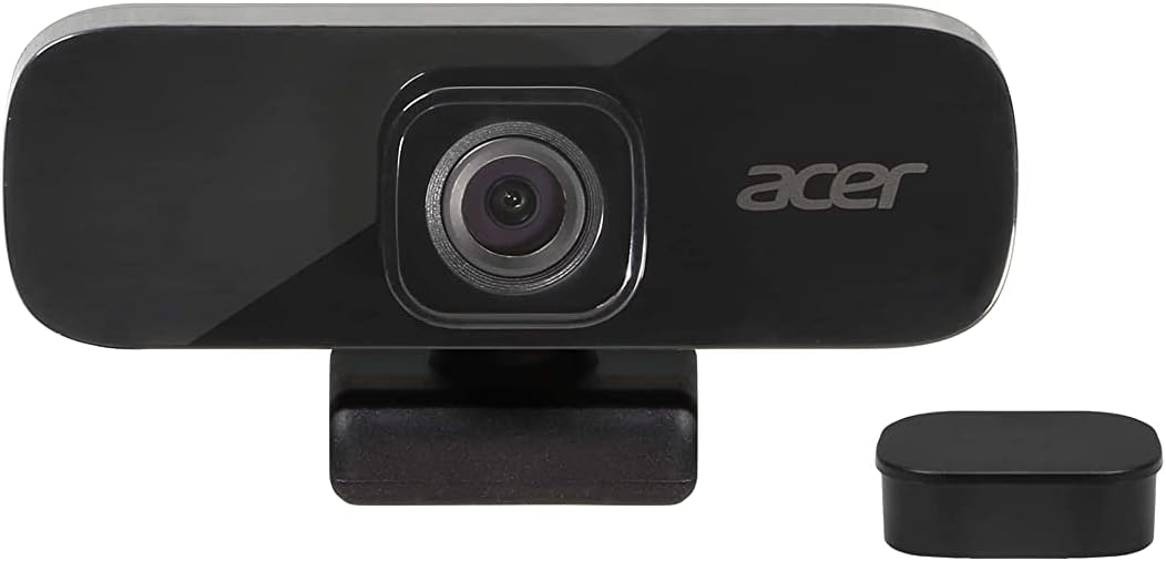 Acer QHD Konferenz Webcam (5 Megapixel, 30 FPS, 70° Weitwinkel, integriertes Noise Cancelling Mikro,