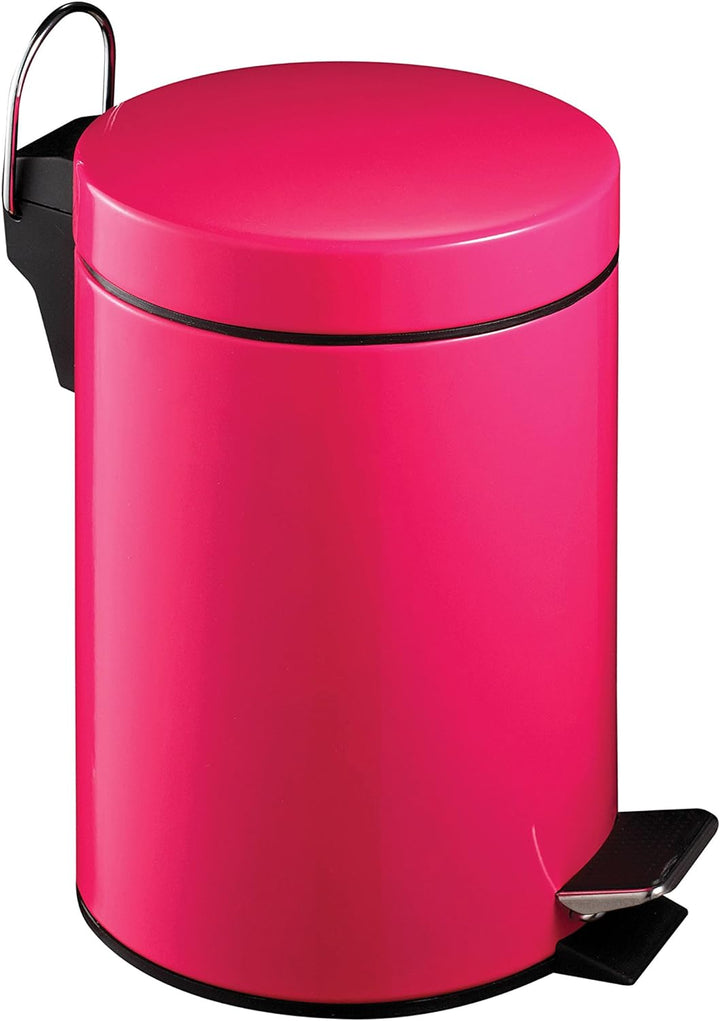 Premier Housewares Treteimer, 3 l, knallpink Hot Pink Treteimer, Hot Pink Treteimer