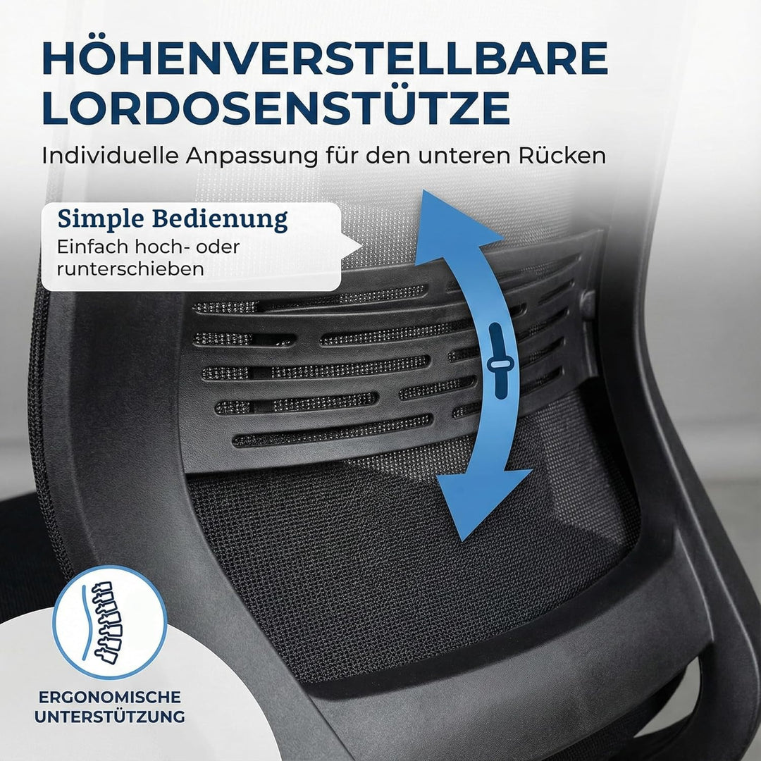 Start, Bürostuhl, für Home-Office & Unternehmen, mit vielen ergonomischen Funktionen, ergonomisch &