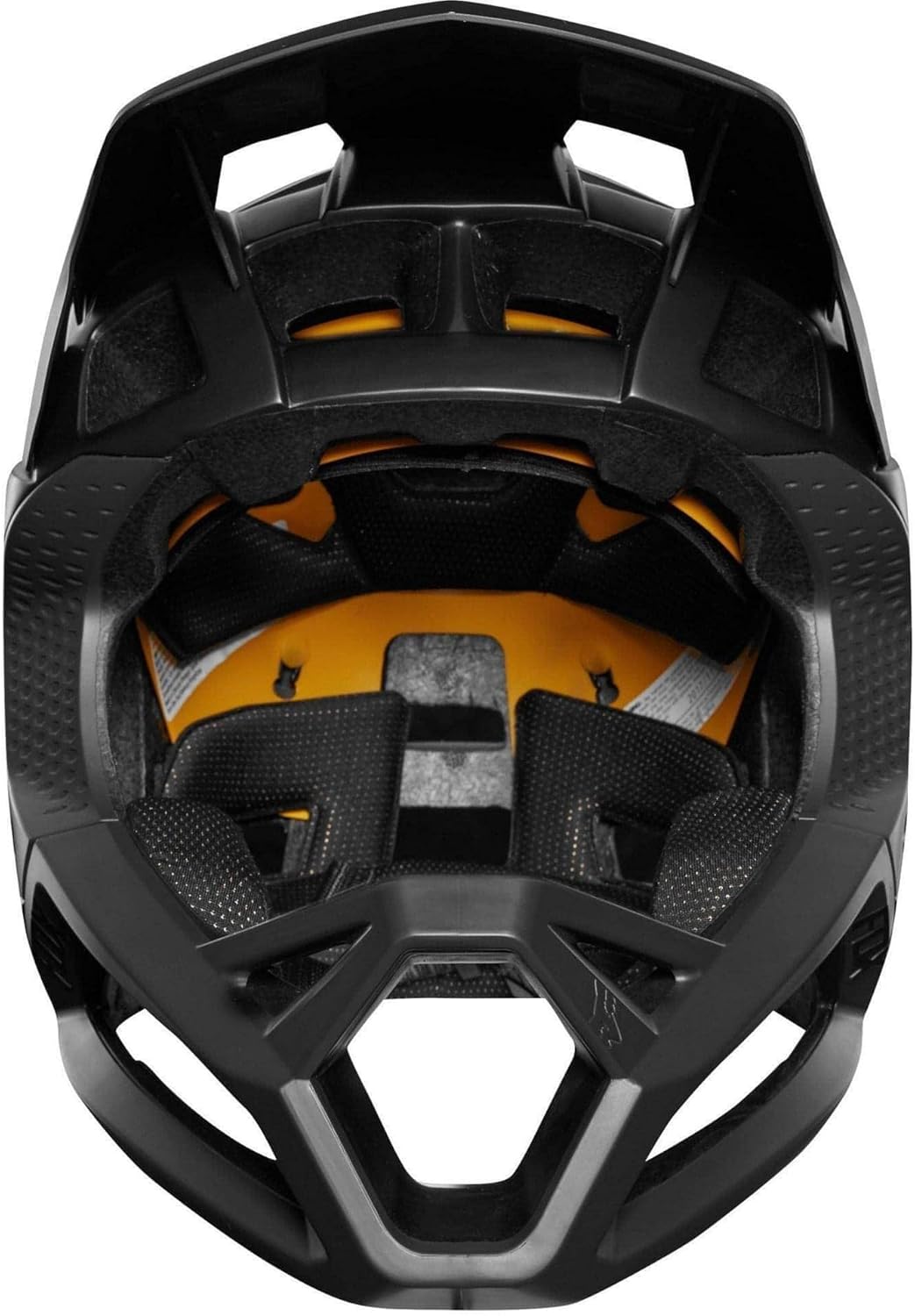 Fox Helm Proframe - Fullface-Helm - Vollvisirhelm - Downhillhelm - Endurohelm Schwarz XL, Schwarz XL