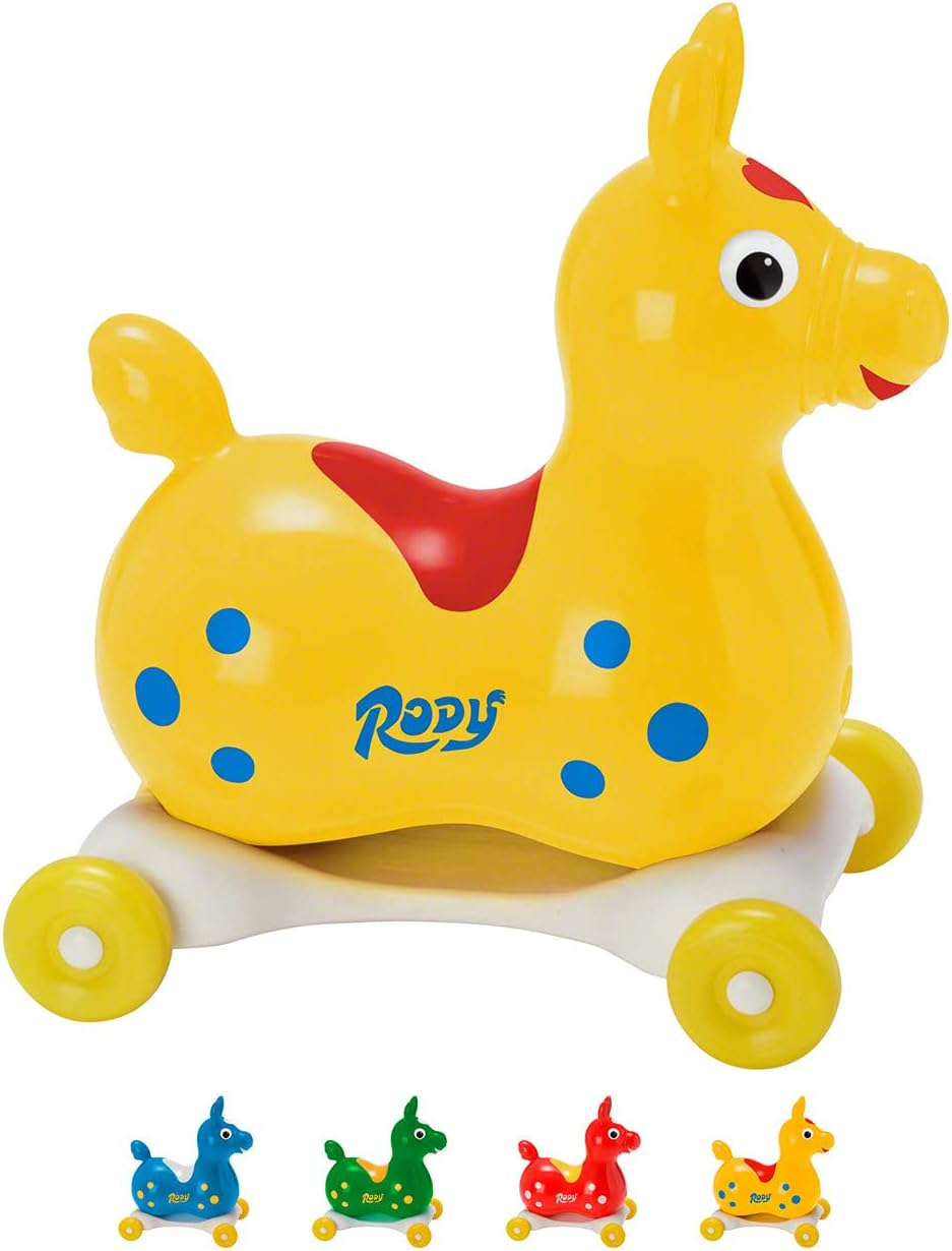 Speedy Rody mit Rollen Gelb, Gelb