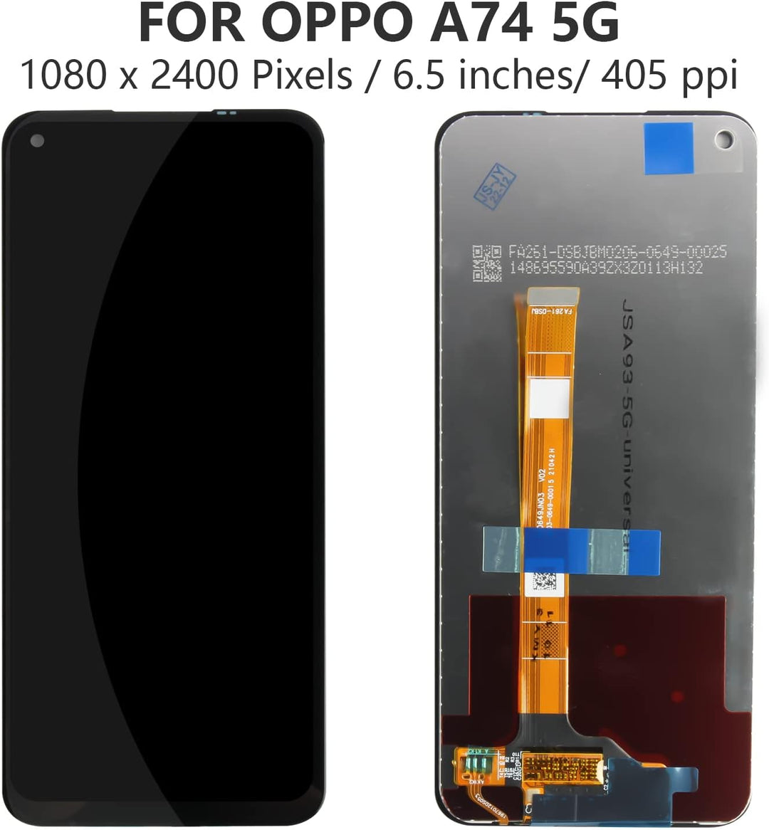 Für OPPO A74 5G LCD-Bildschirm A93 5G PCGM00 Bildschirm Ersatz für A54 5G CPH2195 LCD Dsipaly Touchs