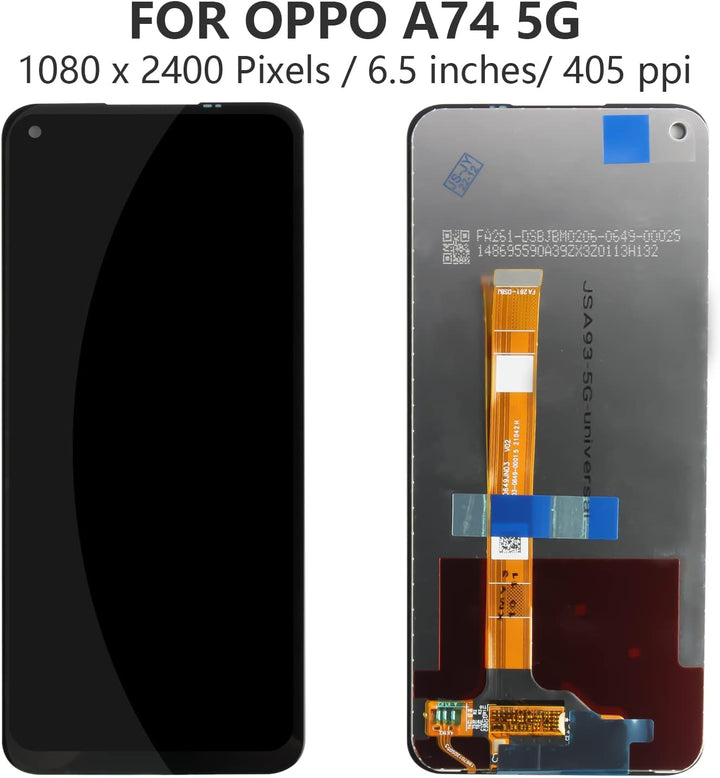 Für OPPO A74 5G LCD-Bildschirm A93 5G PCGM00 Bildschirm Ersatz für A54 5G CPH2195 LCD Dsipaly Touchs