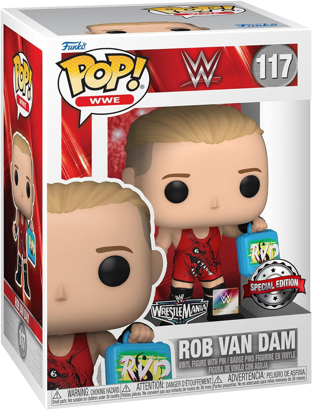 POP! WWE117 Rob Van Dam Special Edition