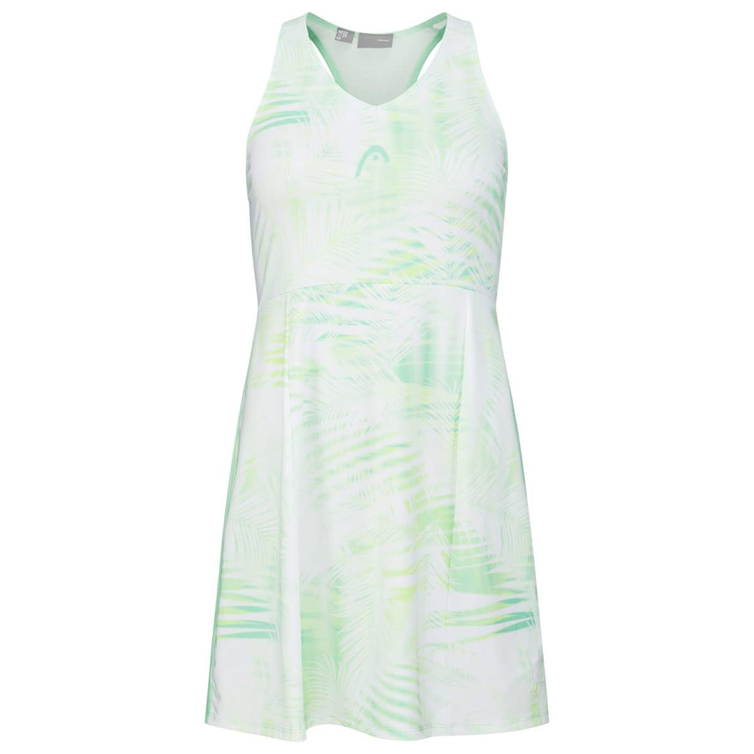 HEAD Mädchen Spirit Kleid Tenniskleid 164 Pastellgrün/Print, 164 Pastellgrün/Print
