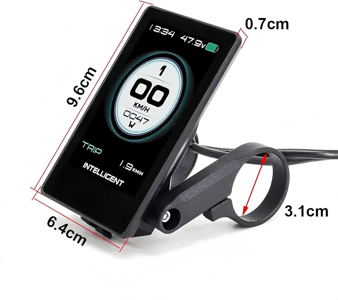 Speed Unlimited 860C Display mit CAN-Protokoll mit Dreieckstecker Elektrofahrräder