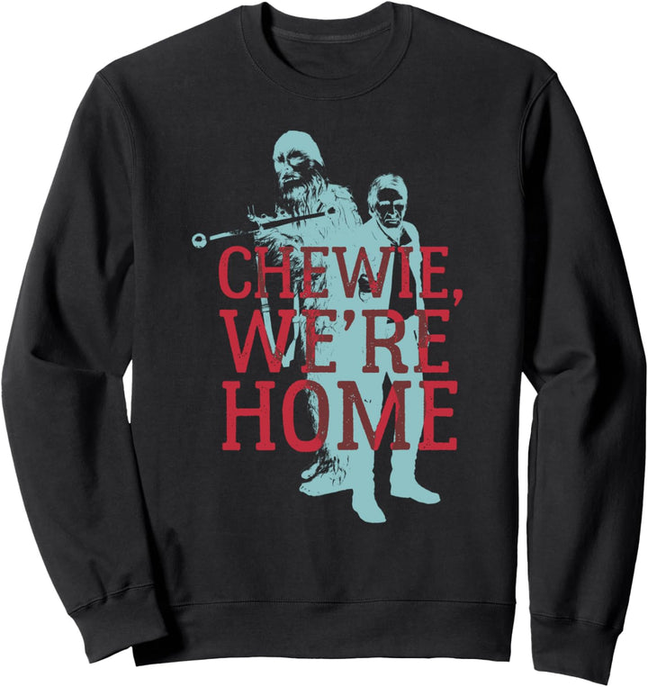 Star Wars Han Solo Chewie We're Home Sweatshirt