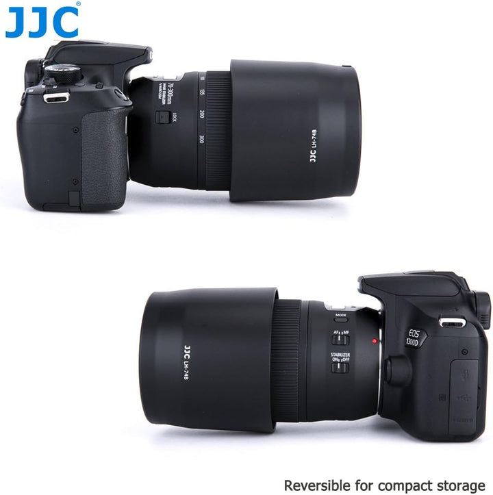 JJC Blendung Matt Innenraum Fertig Gegenlichtblende Sonnenblende für Canon EF 70-300mm f/4-5.6 is II