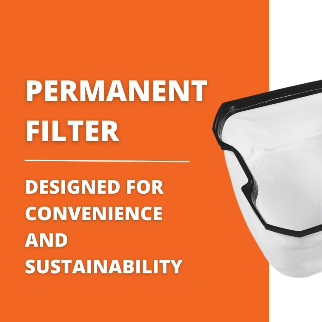 FEIN Permanentfilter (dauerhafter Filter, ersetzt Vliefilter, Dauerfilter, für Staubsauger Dustex) 3