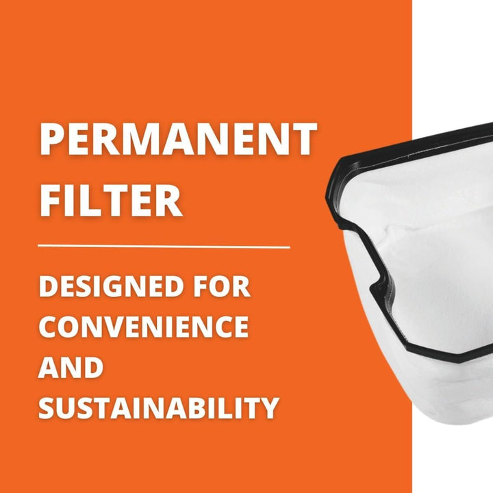 FEIN Permanentfilter (dauerhafter Filter, ersetzt Vliefilter, Dauerfilter, für Staubsauger Dustex) 3