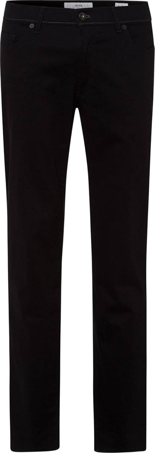 BRAX Straight Fit Hose Cadiz Cotton Satin Stretch Nachtblau 30W / 30L Perma Black, 30W / 30L Perma B