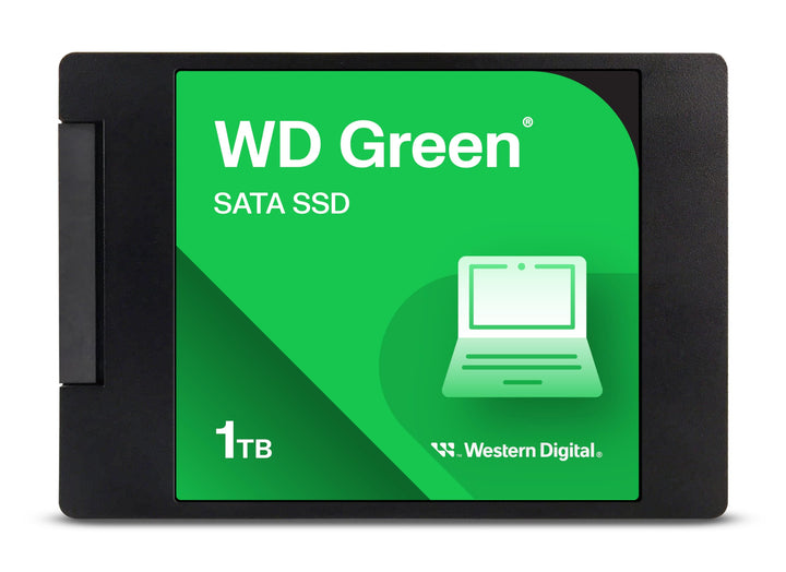 WD Green SATA SSD interne SSD 1 TB (2,5 Zoll Modul für den Einsatz in Laptops und Desktop PCs, SLC-C