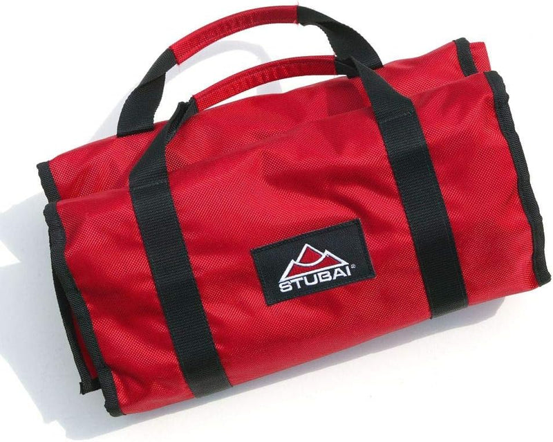 Stubai Rolltasche Rot, leer, für Kerbschnitzmessersatz 14-teilig - 511514 Rolltasche leer 14-teilig,