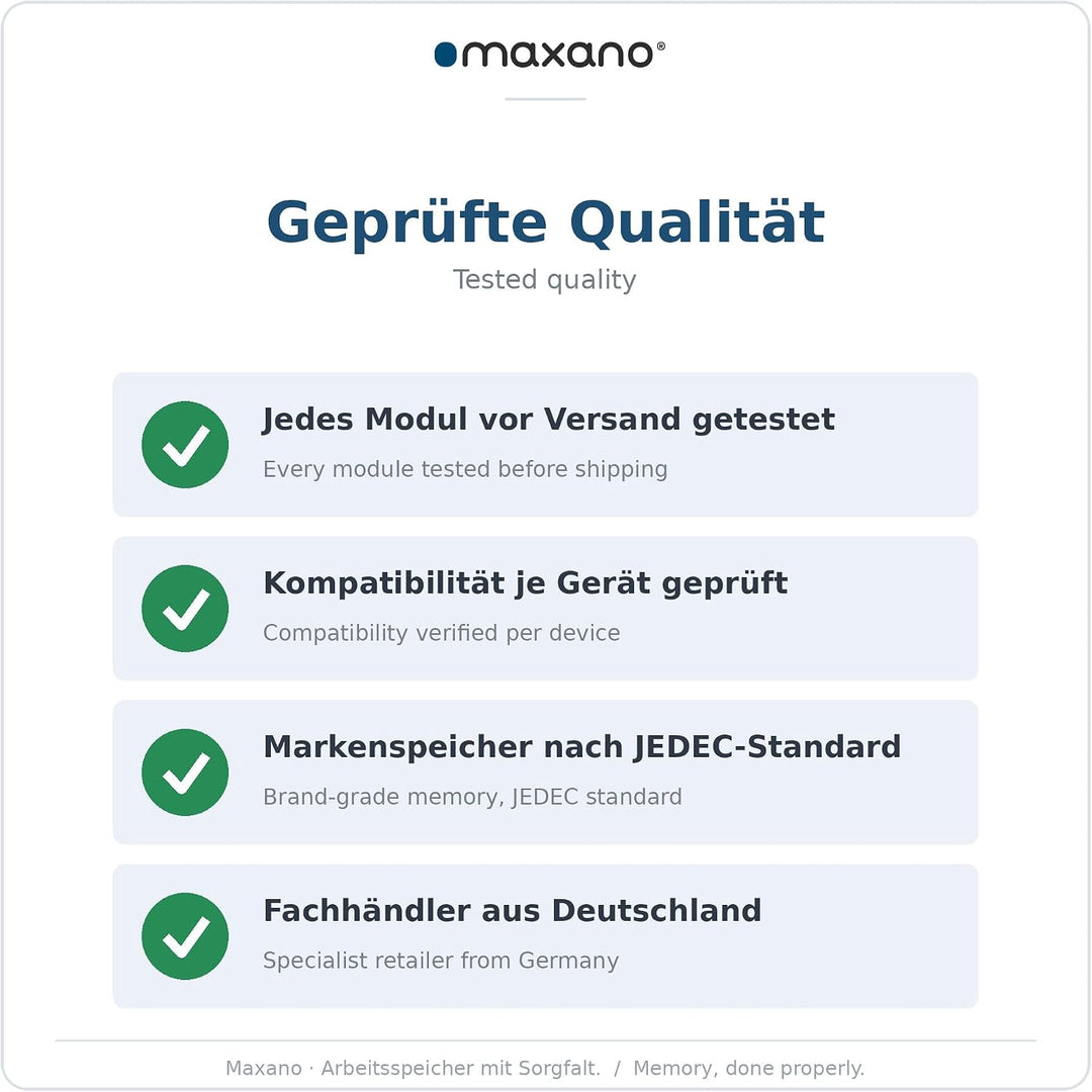 Maxano 16GB RAM kompatibel mit Synology DiskStation DS220+ (PC4-21300 SO-DIMM Arbeitsspeicher), 16GB