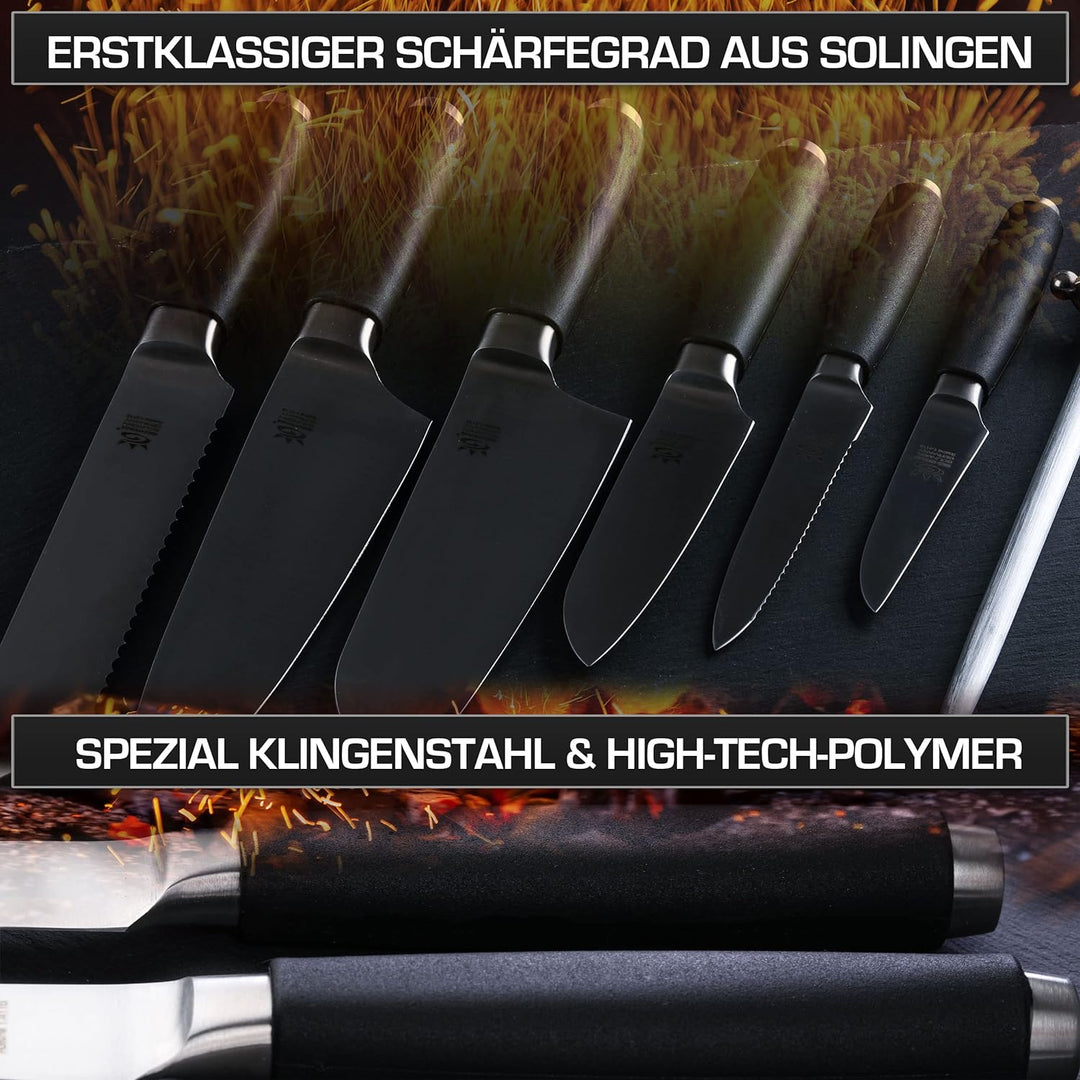 GEHRING SOLINGEN HOME MYII | Gemüsemesser/Küchenmesser | Made in Germany, eisgehärtetes & scharfes P