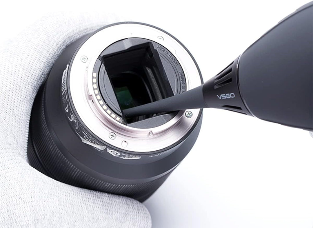 VSGO V-B02E Air Mover Luftgebläse mit Filter Gummi Staubgebläse für Kamera Objektiv Sensor Reinigung