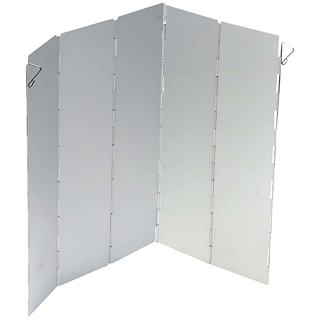 Bo-Camp - Kochen - Windschutz - Aluminium 50 x 36 cm Grau, 50 x 36 cm Grau