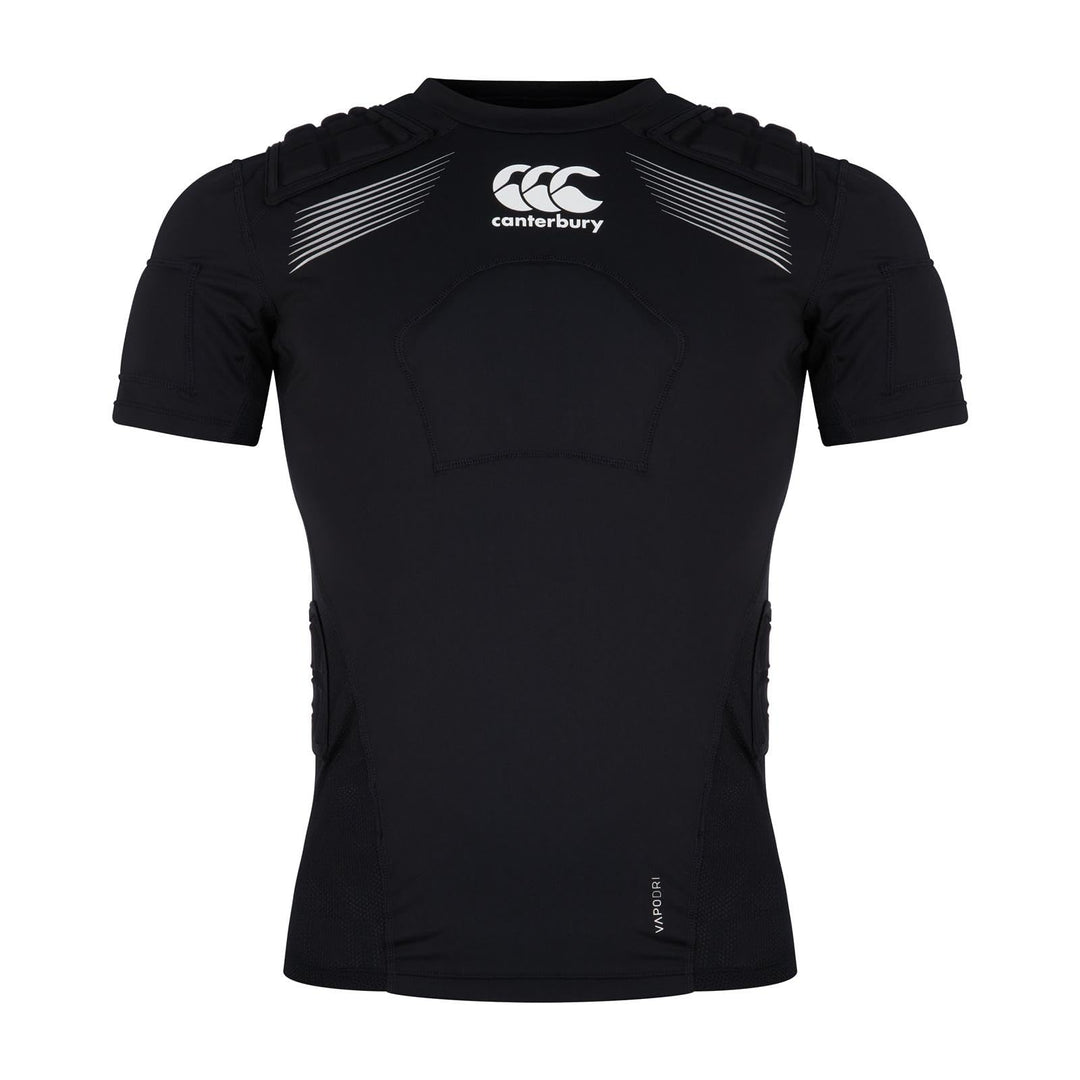 Canterbury CCC Elite Protection Rugby-Schutzweste L Schwarz/Weiss/Silber, L Schwarz/Weiss/Silber