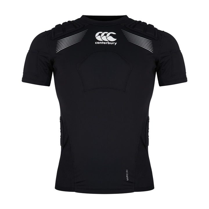 Canterbury CCC Elite Protection Rugby-Schutzweste L Schwarz/Weiss/Silber, L Schwarz/Weiss/Silber