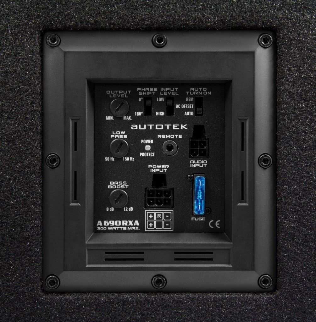 Autotek A690RXA | Aktiv-Subwoofer | super kompakt