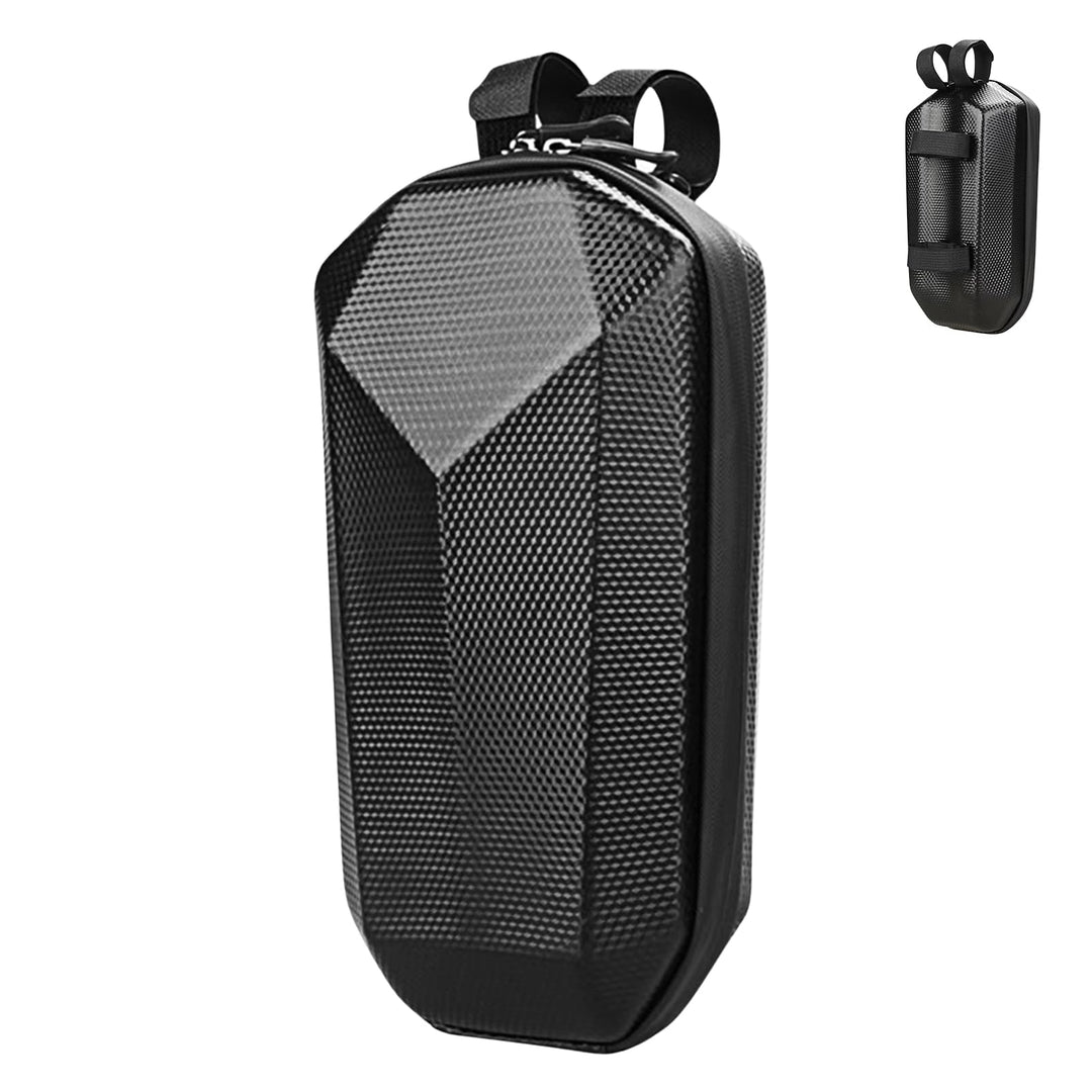 4L E Scooter Tasche für Roller wasserdichte Rollertasche Grosser Kapazität Lenkertasche Schwarz Vord
