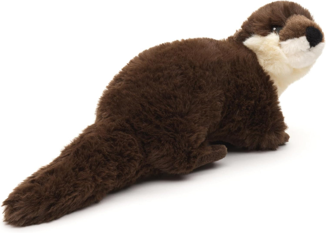 Uni-Toys - Eco-Line - Otter, stehend - 100% recyceltes Material - 25 cm (Länge) - Plüsch-Otter - Plü