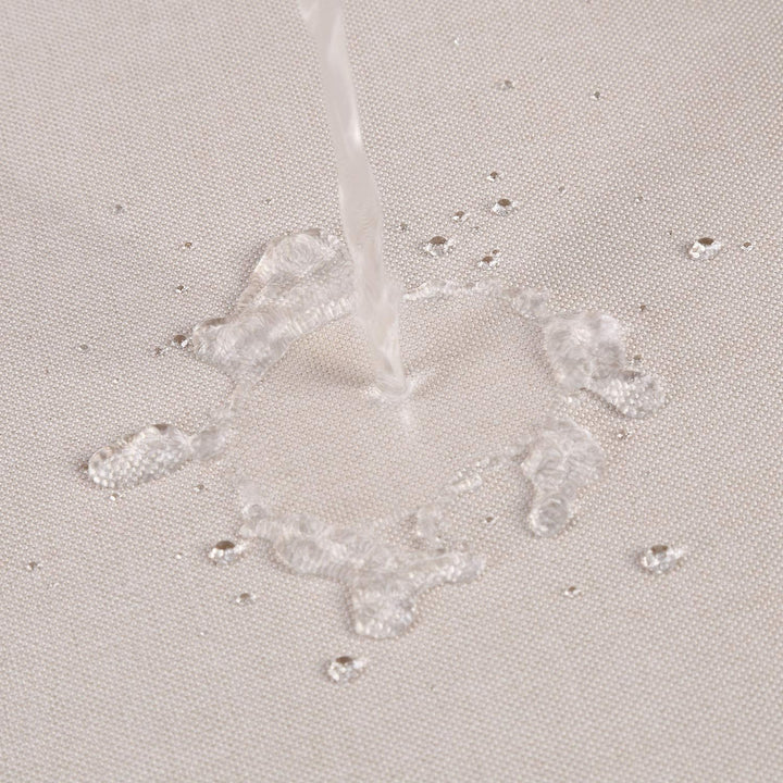 LinTimes Flachs Leinen wie 240GSM Schwerer Duschvorhang für Badezimmer mit Haken Hotel Luxury Fabric
