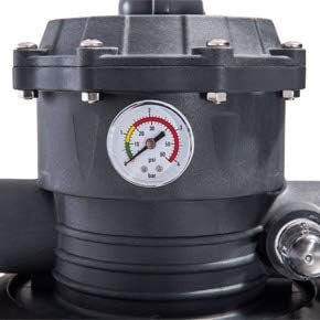 Intex 28646GS Sandfilter, 6,0 m³/h, Kessel Durchmesser 305 mm, 230 V, 190 W, 23 kg Sand Timer, Ansch