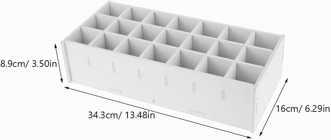 Gadpiparty Farbaufbewahrungsregal Desktop Organizer Für Farbflaschen Malutensilien Künstler Aufbewah